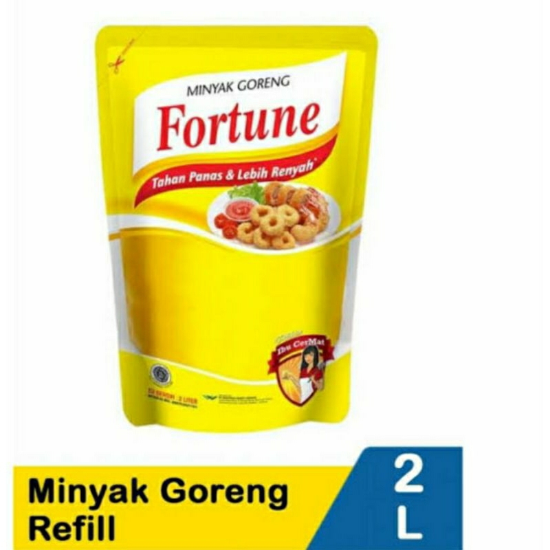 

Promo minyak goreng Fortune 2L free bublewrab/kardus packing [Jateng]