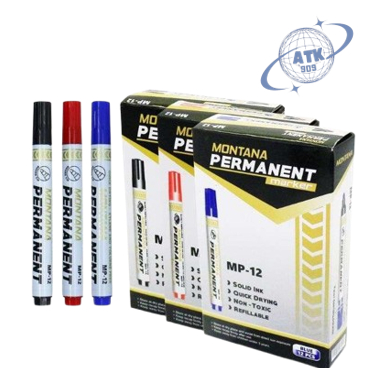 

Spidol Permanent Montana (Mp-12) - Hitam
