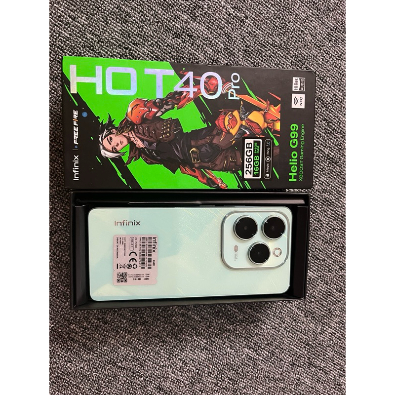 Handphone Android Second Infinix Hot 40 Pro 16/256