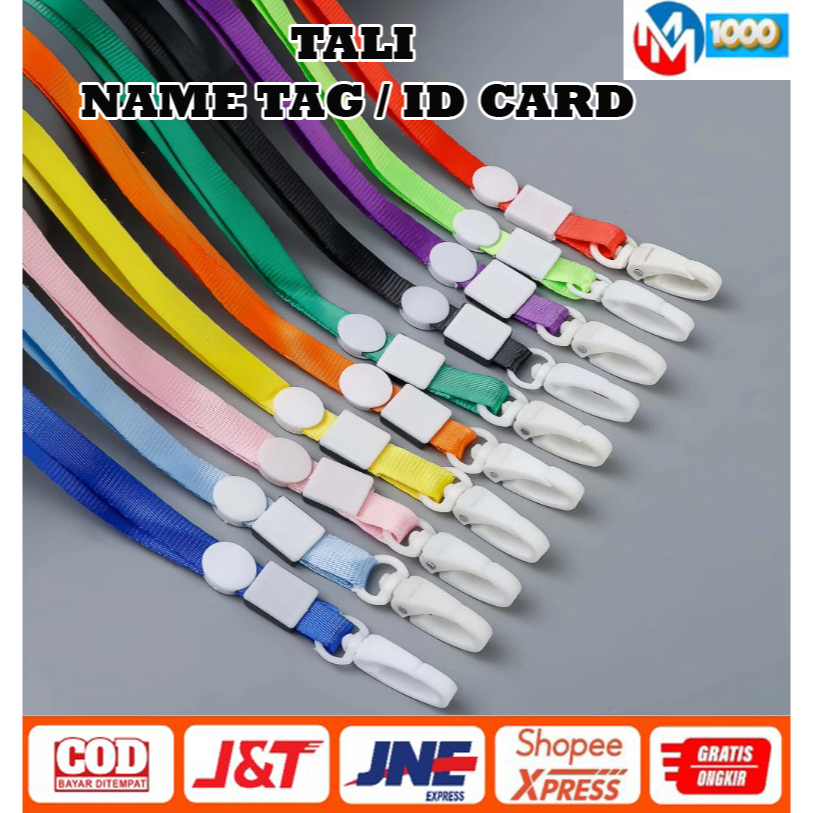 

TALI GANTUNGAN NAME TAG /LANYARD / TALI ID CARD