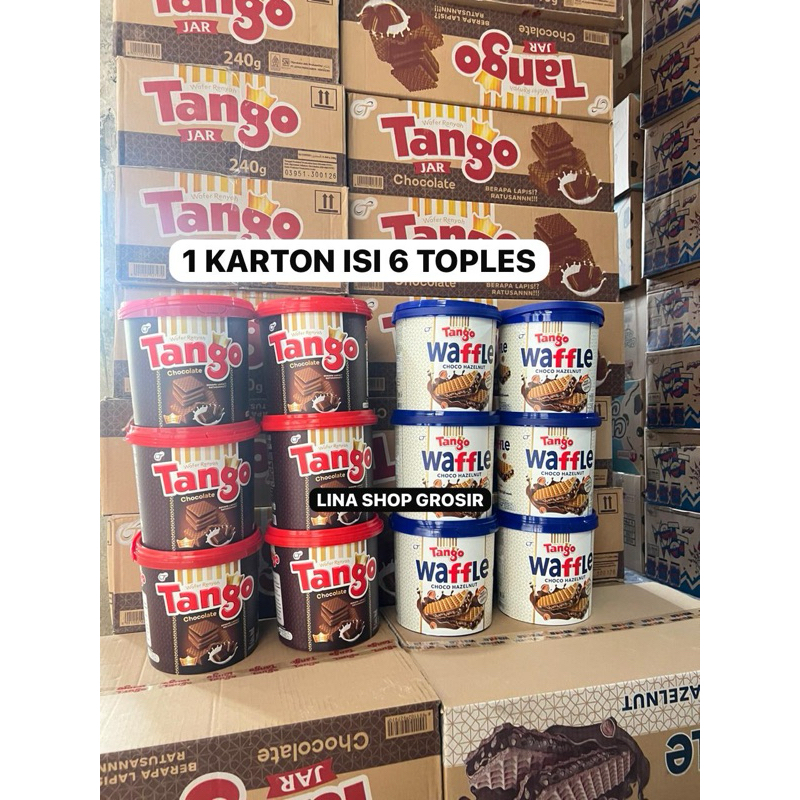 

1 KARTON/DUS TANGO TIMBA JAR/TOPLES ISI 6