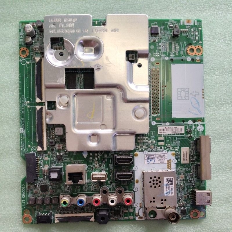 MAINBOARD MB MOBO MESIN TV LED LG 55UJ652T SOKET LEBAR