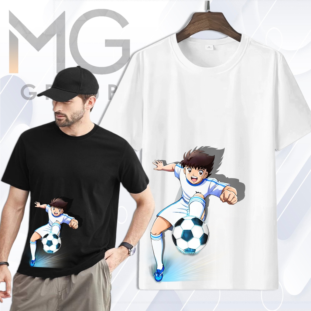 Mantap Grosir KAOS MG CAPTAIN TSUBASA - Kaos Premium Captain Tsubasa CS1-10 Cotton Combed 24s