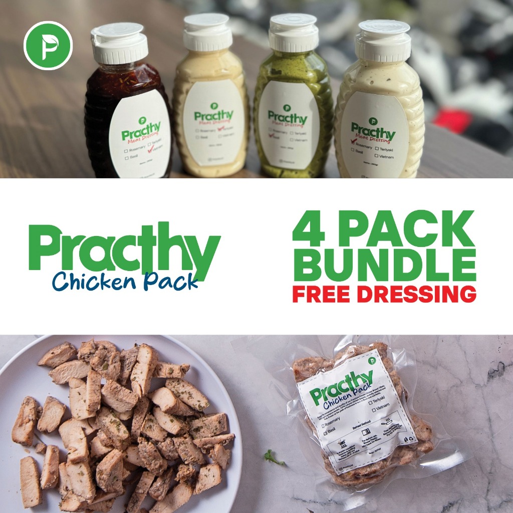 

PRACTHY CHICKEN PACK BUY 4 FREE DRESSING / DADA AYAM FILLET MARINASI