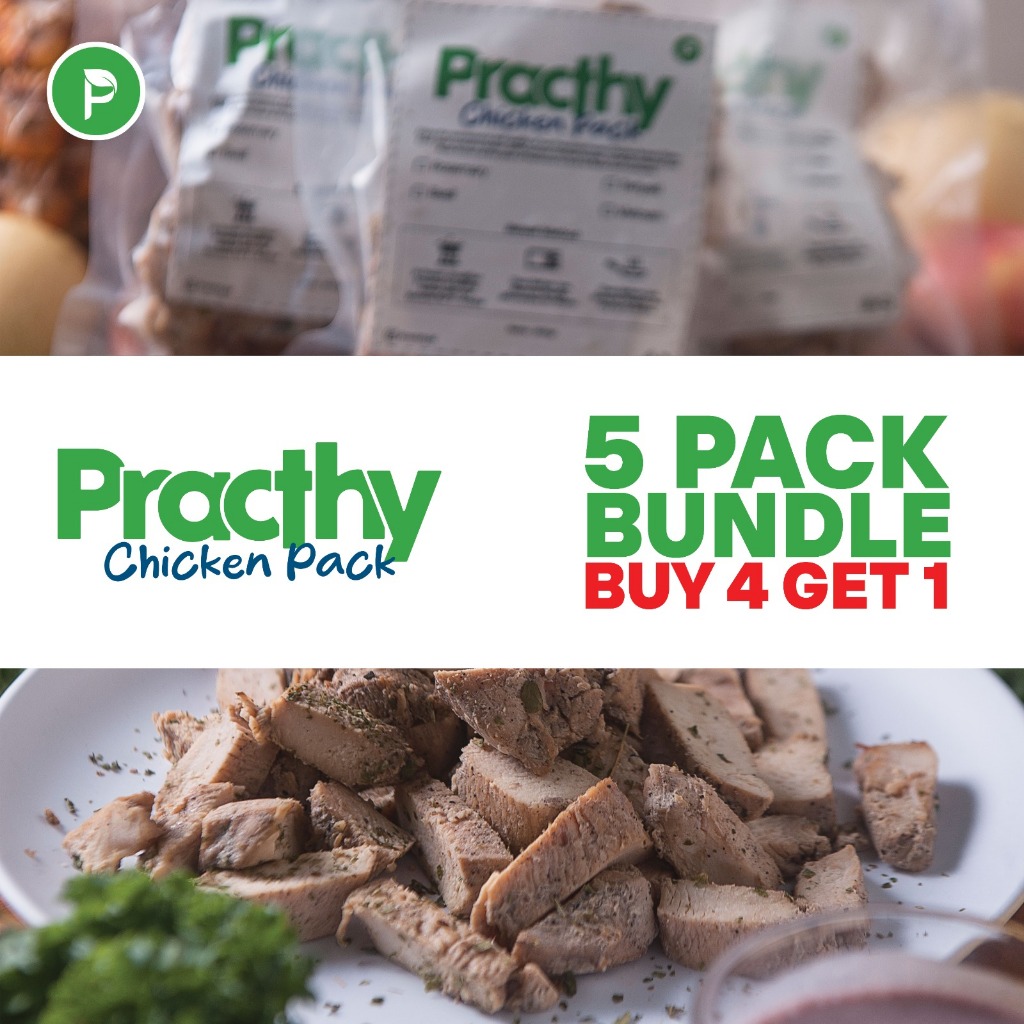 

PRACTHY GRILL CHICKEN PACK BUY 4 FREE 1 / FILLET DADA AYAM