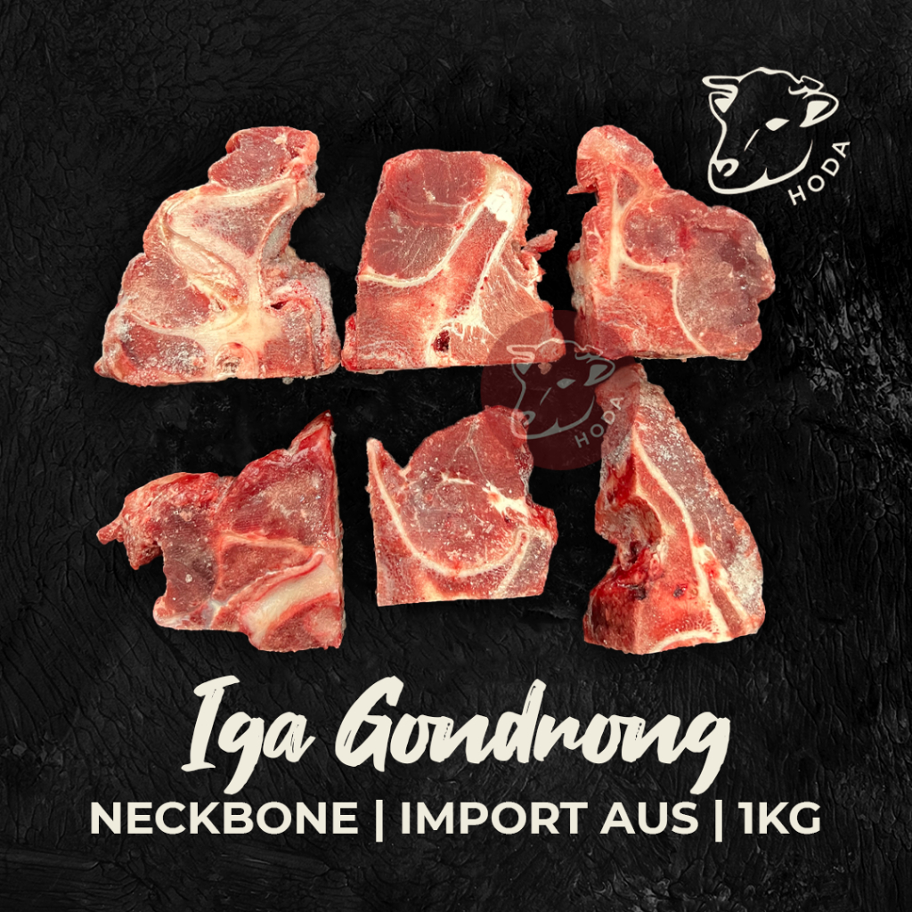 

Iga Sapi Gondrong Segar / Neck Bone Import AUS