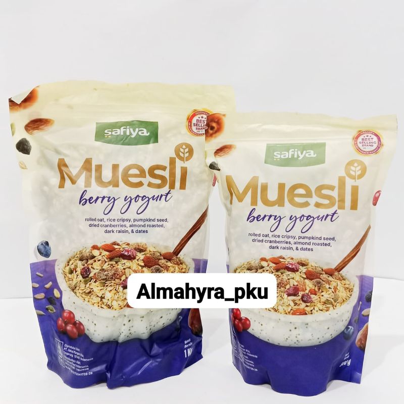 

Muesli Safiya Berry Yogurt 1kg & 500gr/ Sereal with Almond Premium