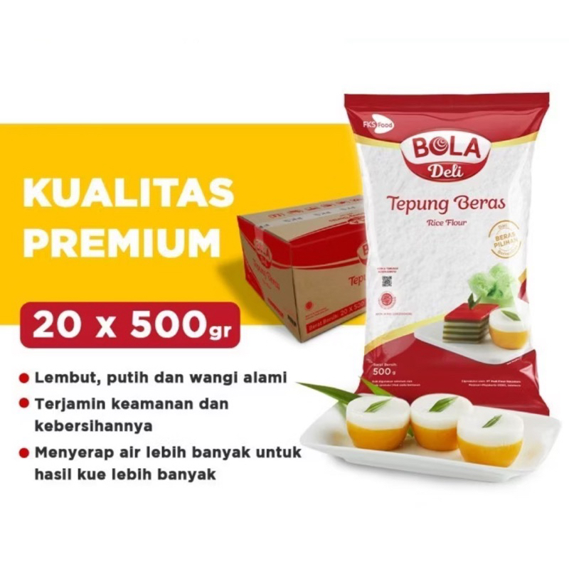 

TePung BeRAS BoLA DeLI 500 gr 1 karton