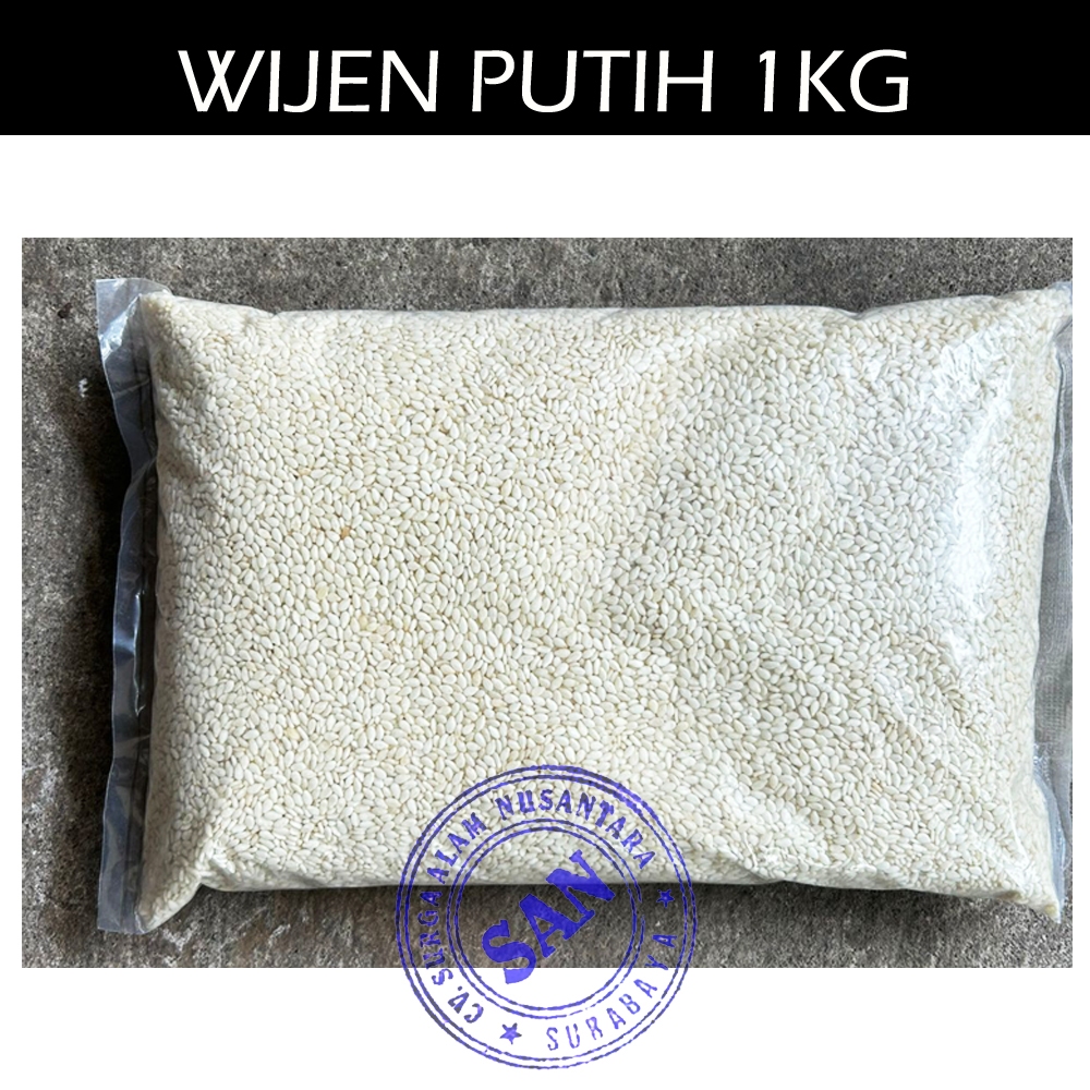 

Wijen Putih 1kg