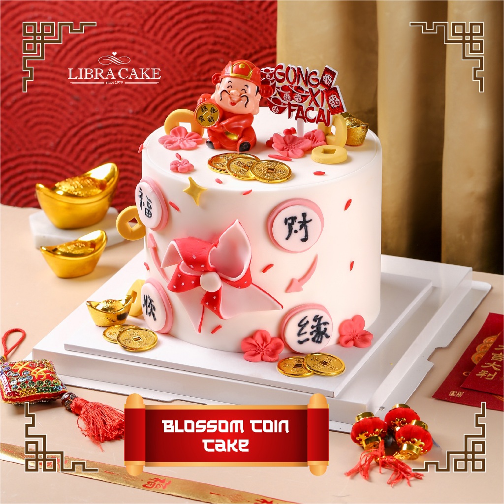 

CNY/Imlek2025/Blossom Coin Cake/Hampers/Parcel