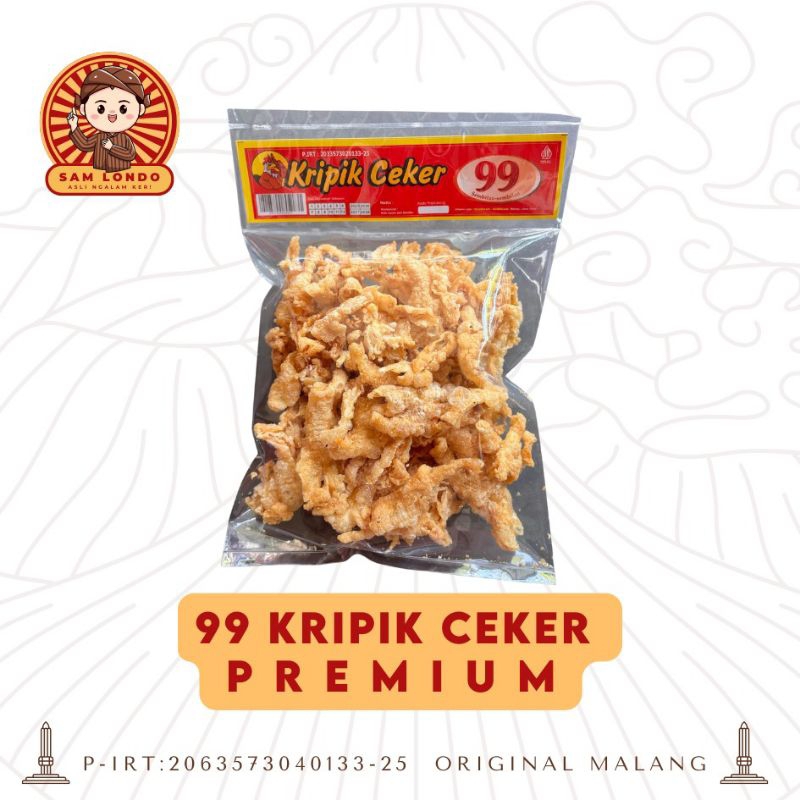 

99 PREMIUM Kripik Ceker (80gr)