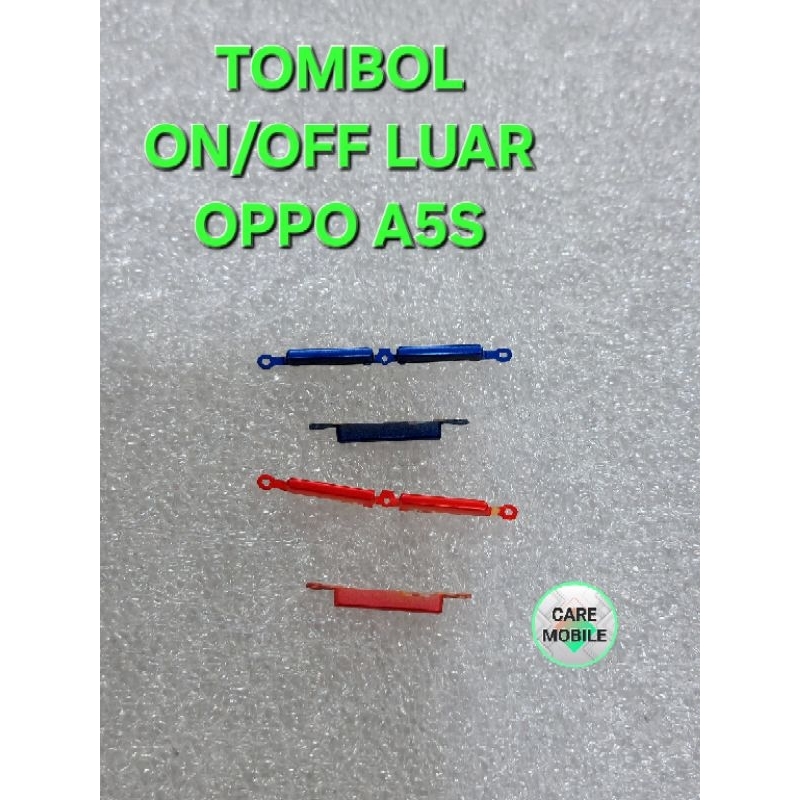 TOMBOL ON/OFF LUAR OPPO A5S