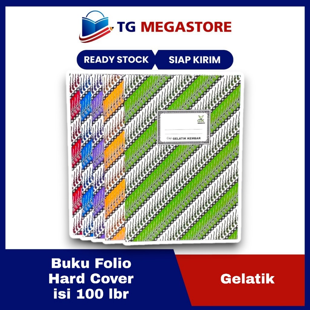 

Buku FOLIO GELATIK KEMBAR Hard Cover isi 100 lembar