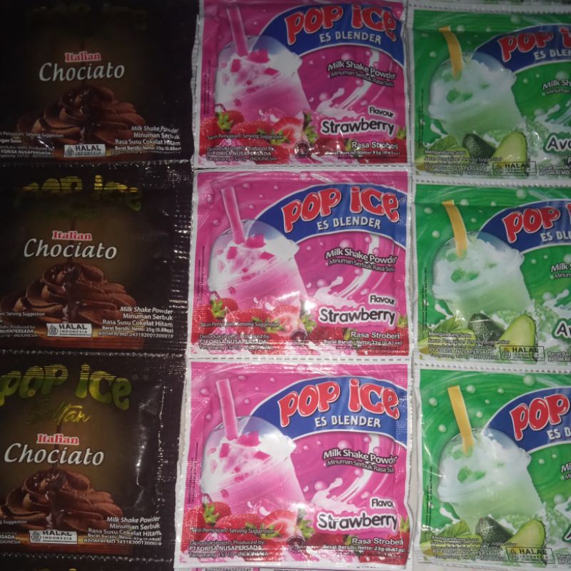 

POP ICE Minuman Renceng/ Pop ice Ecer/ pop ice Coklat