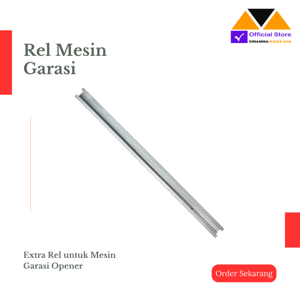 Rel Mesin Garage Door Rel Mesin Garasi Otomatis Tambahan Extra Sudah Termasuk Rantai