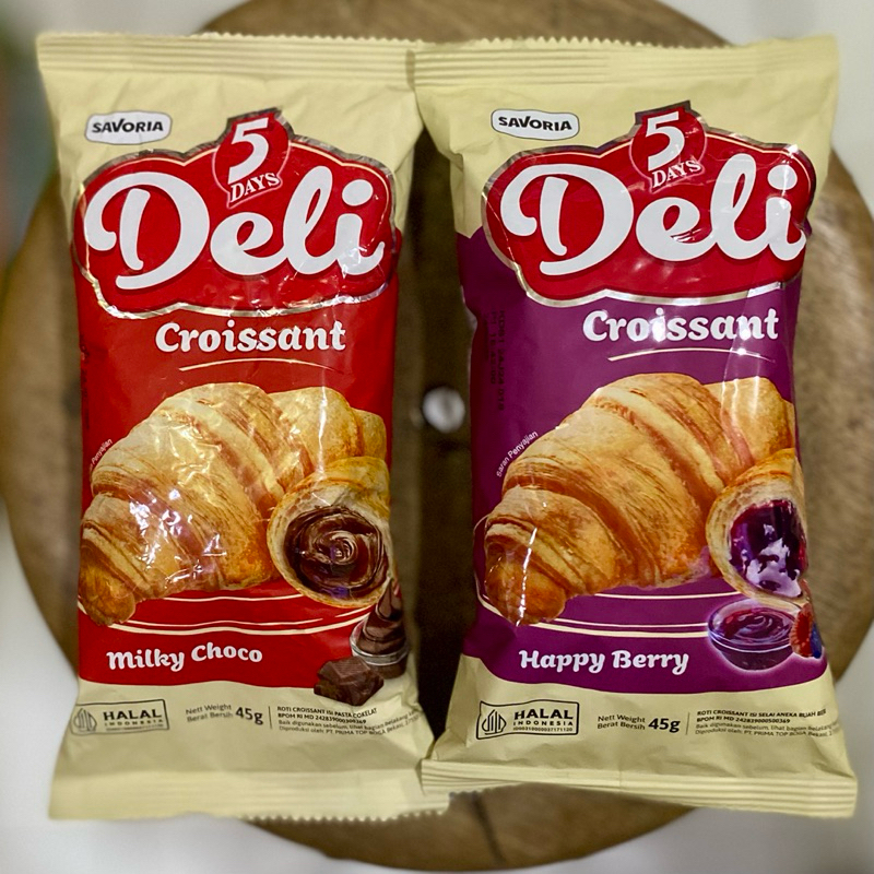 ROTI CROISSANT DELI 5DAYS 45gr (DUS)