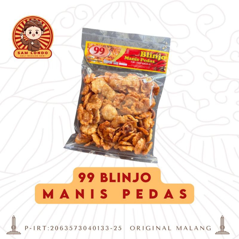 

99 PREMIUM Blinjo Manis Pedas (190gr)