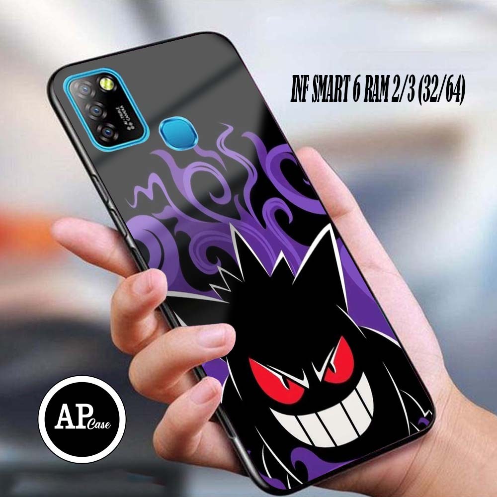 Case INFINIX SMART 5/6 RAM 2/3 (32/64) casing glossy Motif Ganger Terbaru Ap Case - Custom Case - Ca
