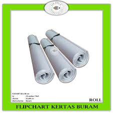 KERTAS FLIPCHART BURAM KERTAS KORAN [PER ROLL]
