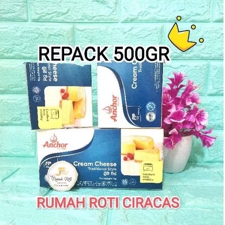 

CREAM CHEESE ANCHOR REPACK 500GR KRIM KEJU REPACK 500GR NEW ZEALAND