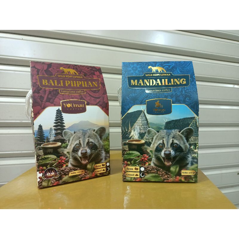 

Kopi Luwak Liar / Wild Coffee Luwak [Small Box + Tali]