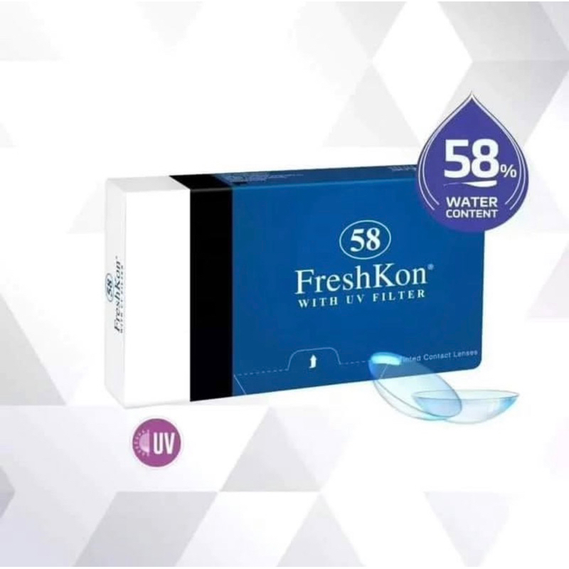 SOFTLENS FRESHKON CLEAR 14.2mm MINUS -0.50 sd -10.00