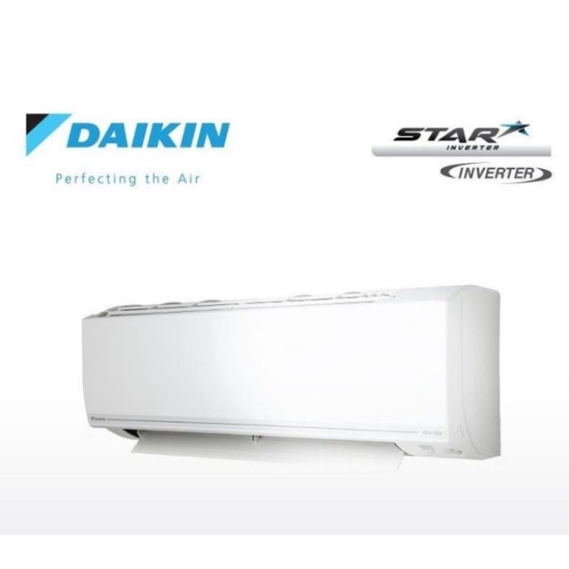 AC DAIKIN FTKC25TVM4 STAR INVERTER THAILAND 1PK R32 + PASANG 25TVM 1PK