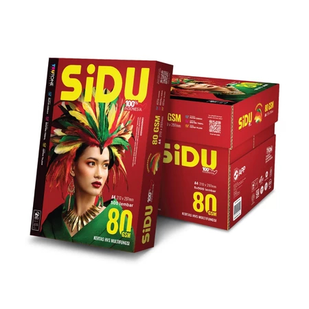 

KERTAS HVS SINAR DUNIA/KERTAS PRINT/KERTAS A4 SINAR DUNIA 80GR