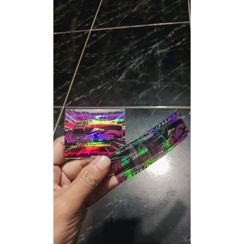 stiker ratu ambia