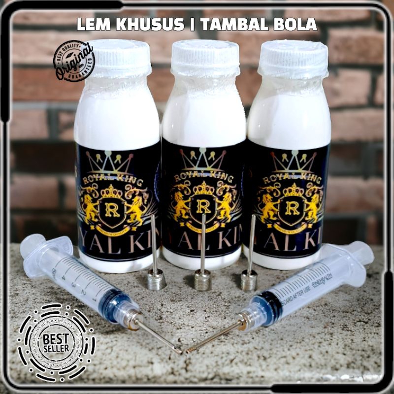 LEM KHUSUS BOLA ROYALKING UNTUK MENAMBAL KEBOCORAN BOLA VOLI BOLA SEPAK DLL