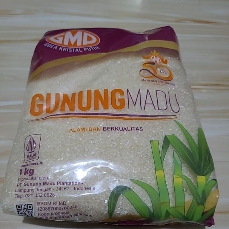 

GMD Gunung Madu Alami dan Berkualitas 1 kg