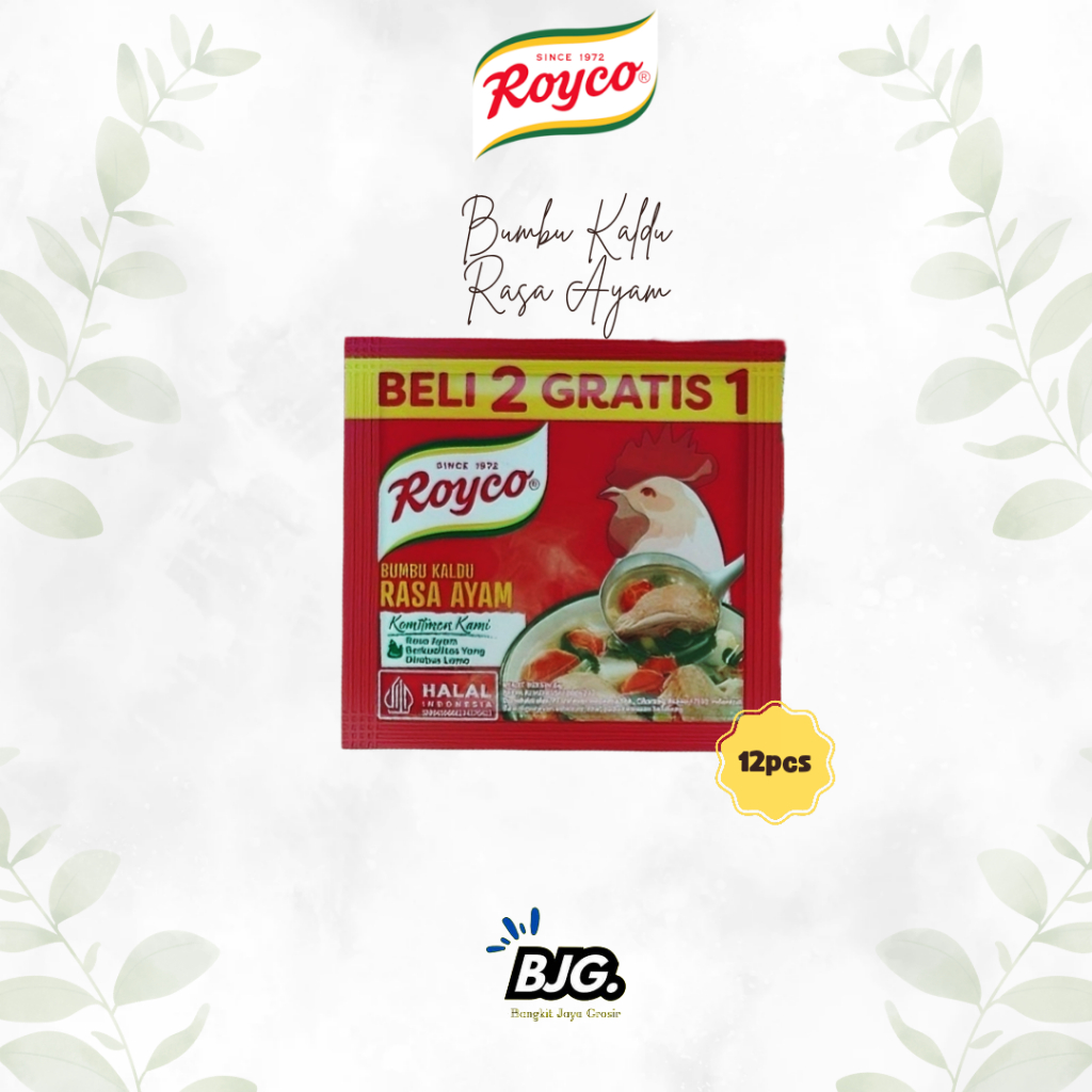 

ROYCO KALDU AYAM SACHET 12 pcs