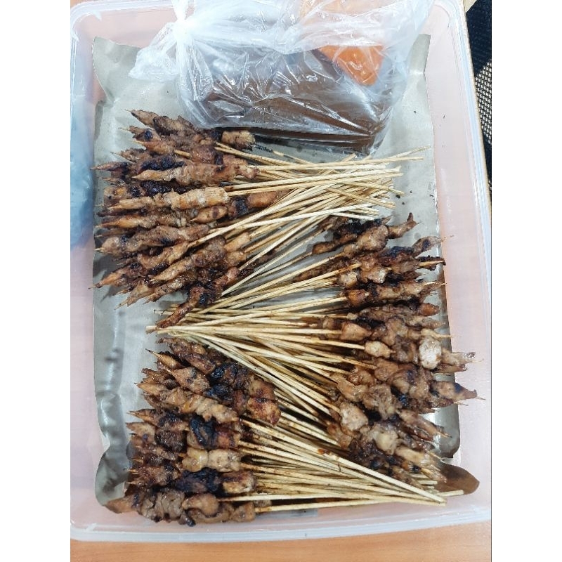 

Sate Ayam Madura Full daging | kuah kacang madura asli