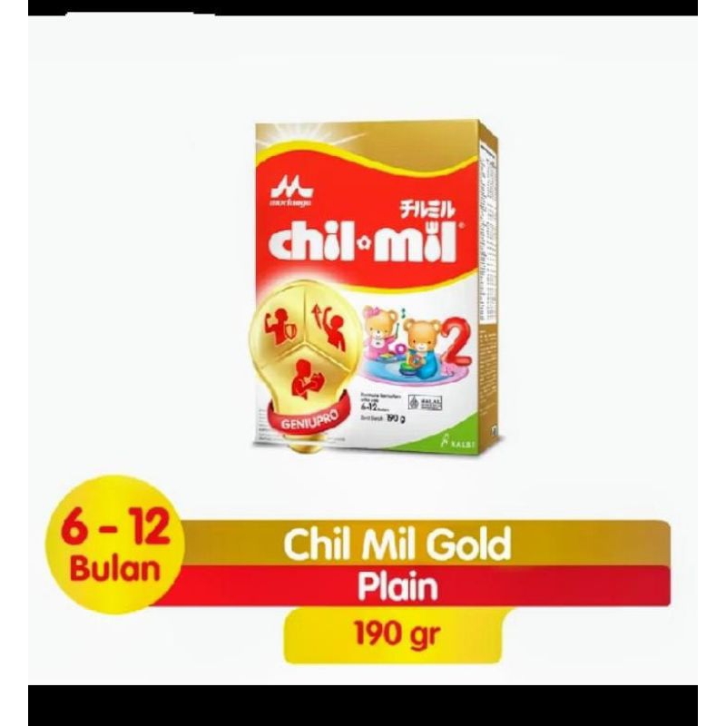 

Morinaga chilmil gold usia 6-12 bln 190 gr