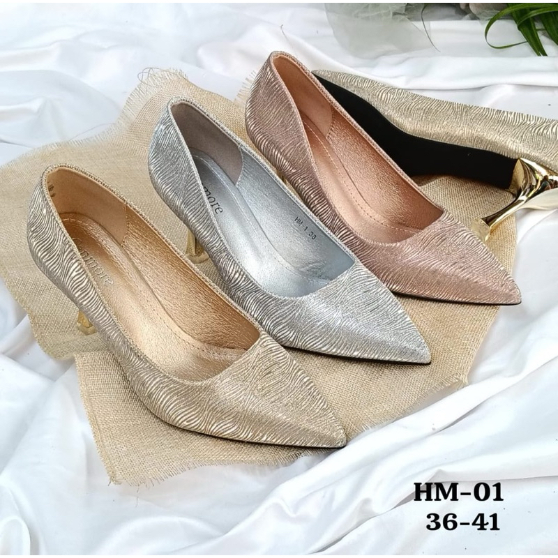 CANMORE BY COLLIBRY-SEPATU PANTOPEL WANITA IMPORT GLOSSY