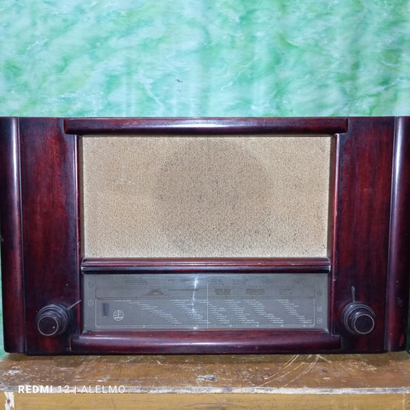 radio tabung jadul antik raillard swiss type 5580