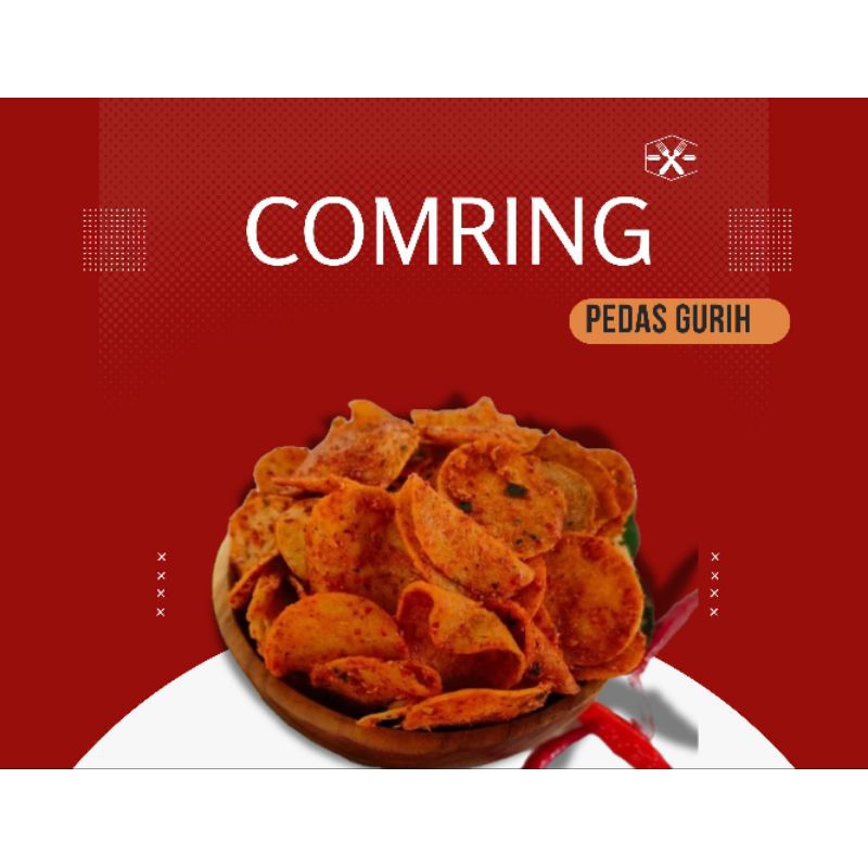 

COMRING Xtra Pedas Gurih dan Nikmat Jeruk Nipis 1 Kg - Keripik Kering - Food, Goreng, Snack, Cemilan