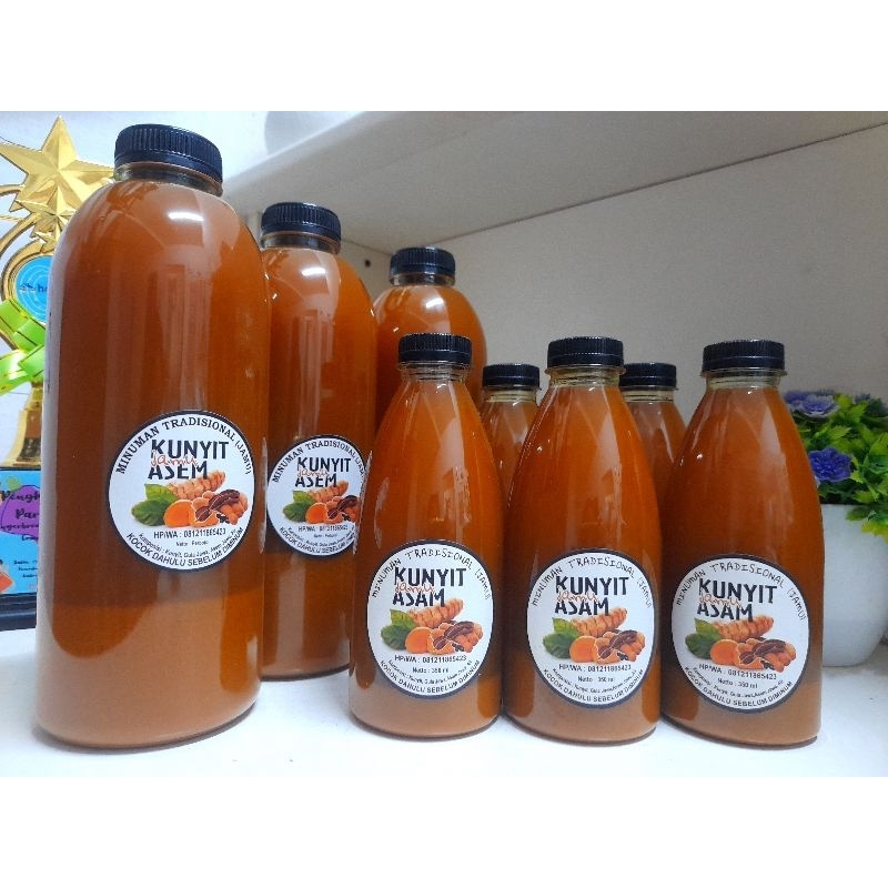 

Jamu Kunyit Asem 1 liter / 1.000 ml