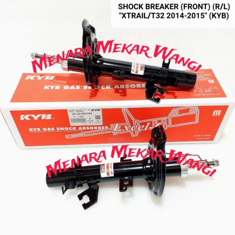 Shockbreaker Xtrail T32 Depan Merk Kayaba Excel-G