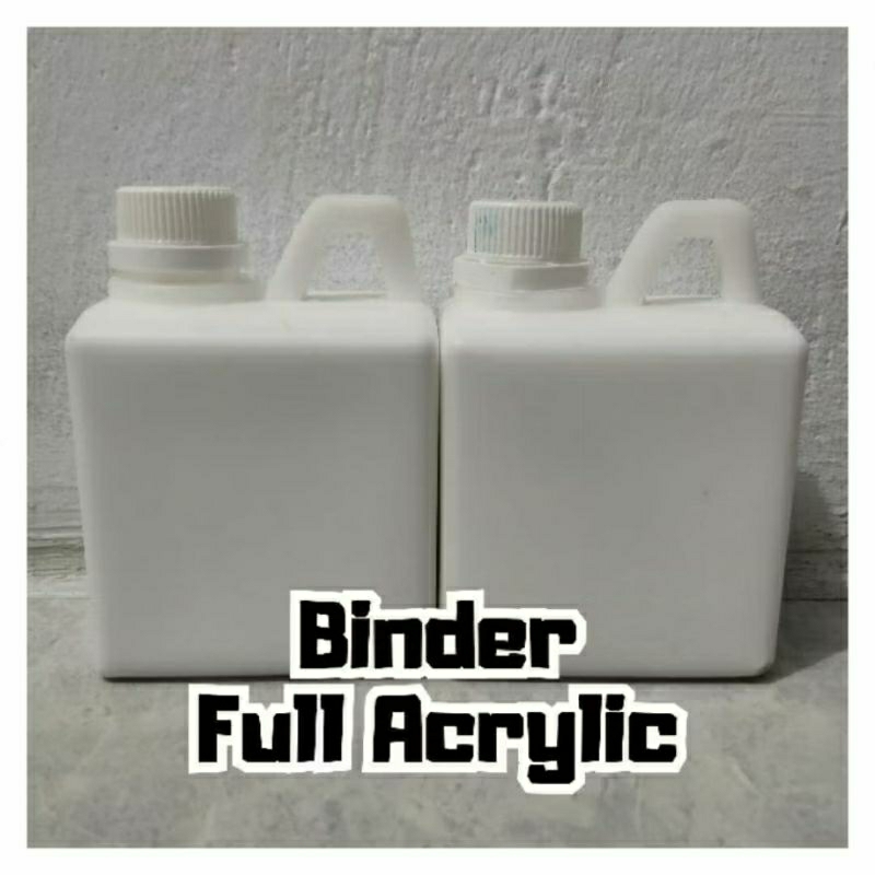Lem Binder Full Acrylic Glossy Waterproof Penguat Cat Tembok