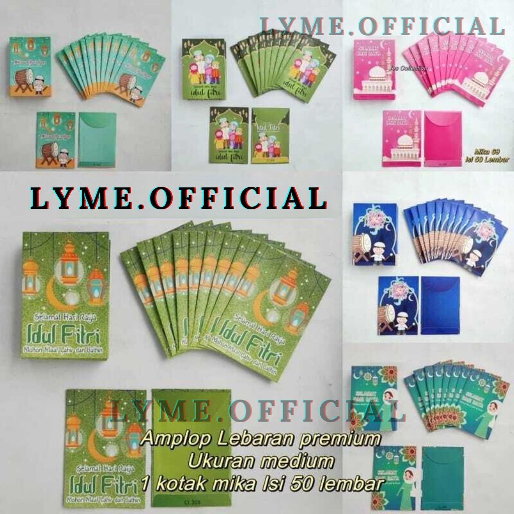 

AMPLOP MIKA MEIDUM ISI 50 LEMBAR / BAHAN BERKUALITAS / EID MUBARAK 2025 / ANGPAO IDUL FITRI 2025