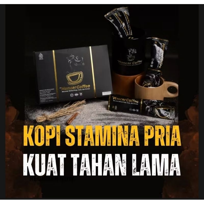 

KopiMonceer Coffee Original | Kopi Perkasa Penambah Stamina Pria Kuat Tahan Lama Tanpa Efek Samping