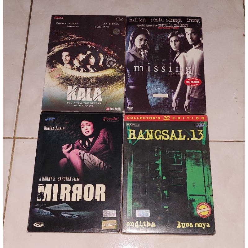vcd dan dvd original KALA / MISSING / MIRROR / BANGSAL 13