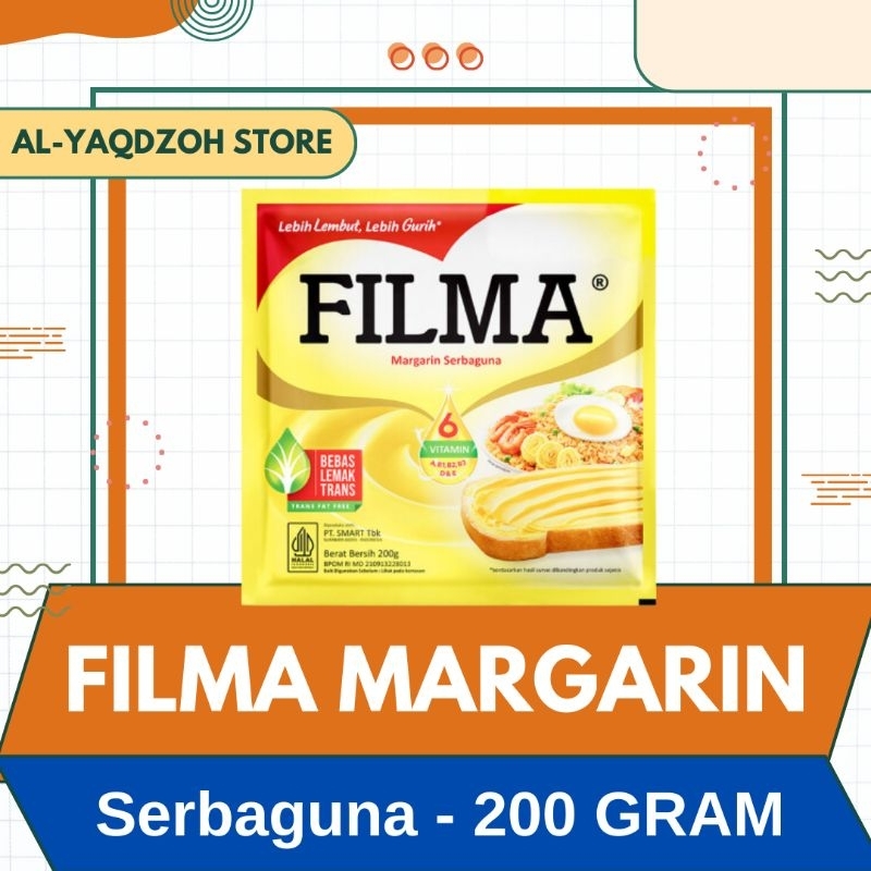 

Filma Margarin | Serbaguna | 200Gram