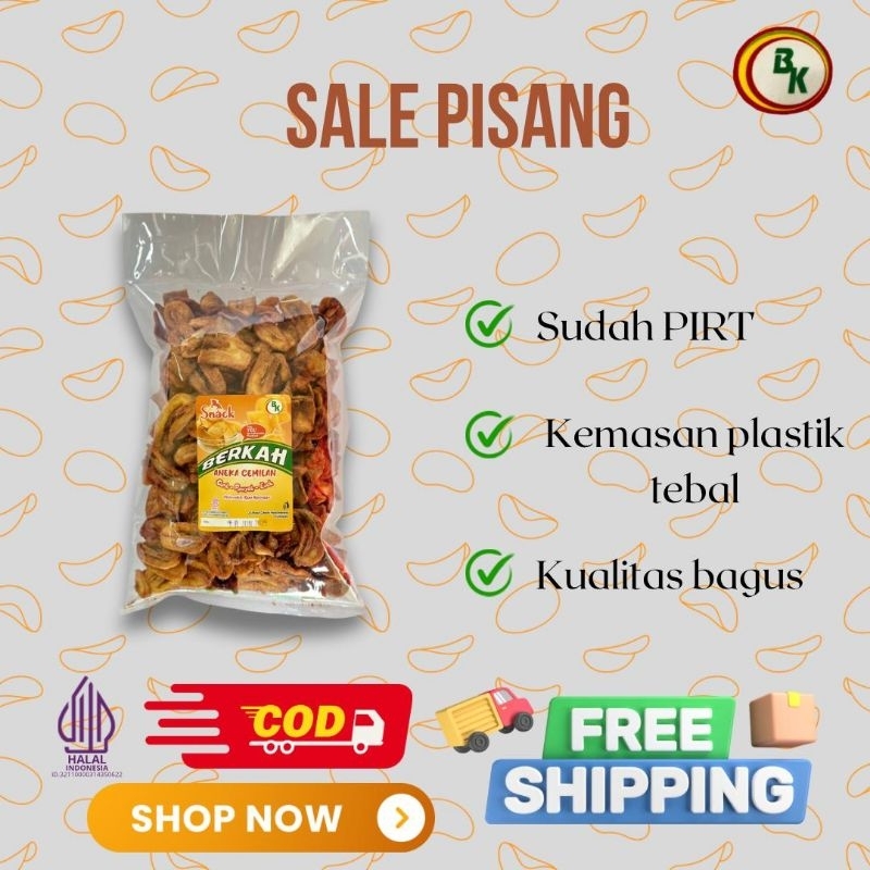 

Kripik Sale Pisang 500gr