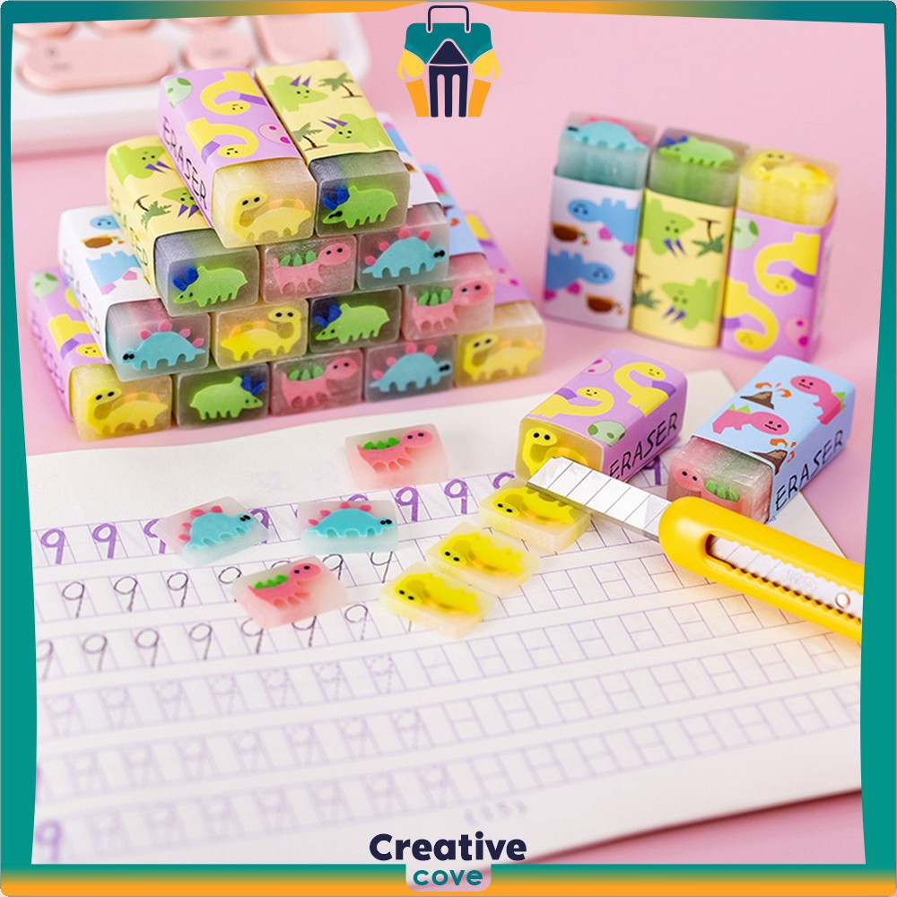 

Eraser Pencil Karakter Motif Kartun Warna Warni Lucu / Alat Tulis Penghapus Karet Perlengkapan Sekolah Anak Creative Cove A74