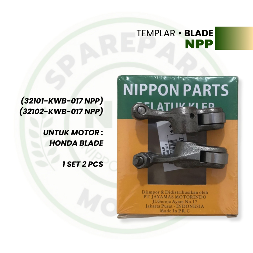 Templar Blade || Platuk Templar Rocker Arm Honda Blade Merk NPP