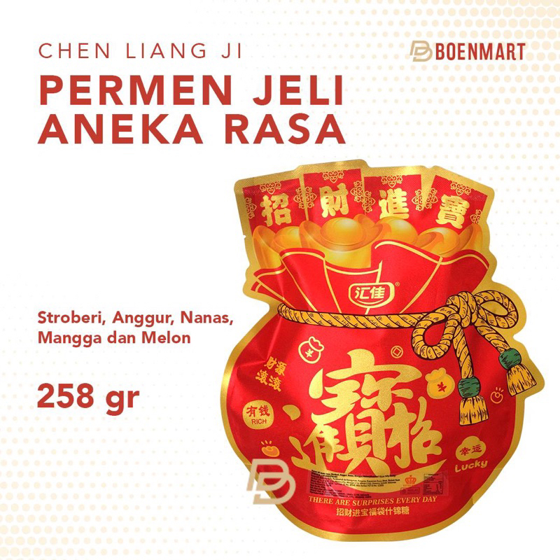 

CLJ Permen Jelly Aneka Rasa 258 gr