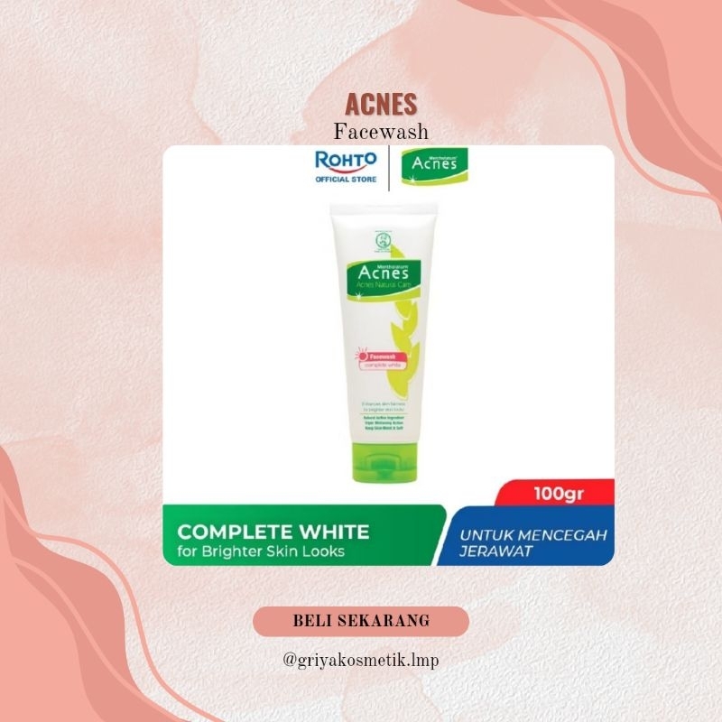 Acnes Facewash Complete White