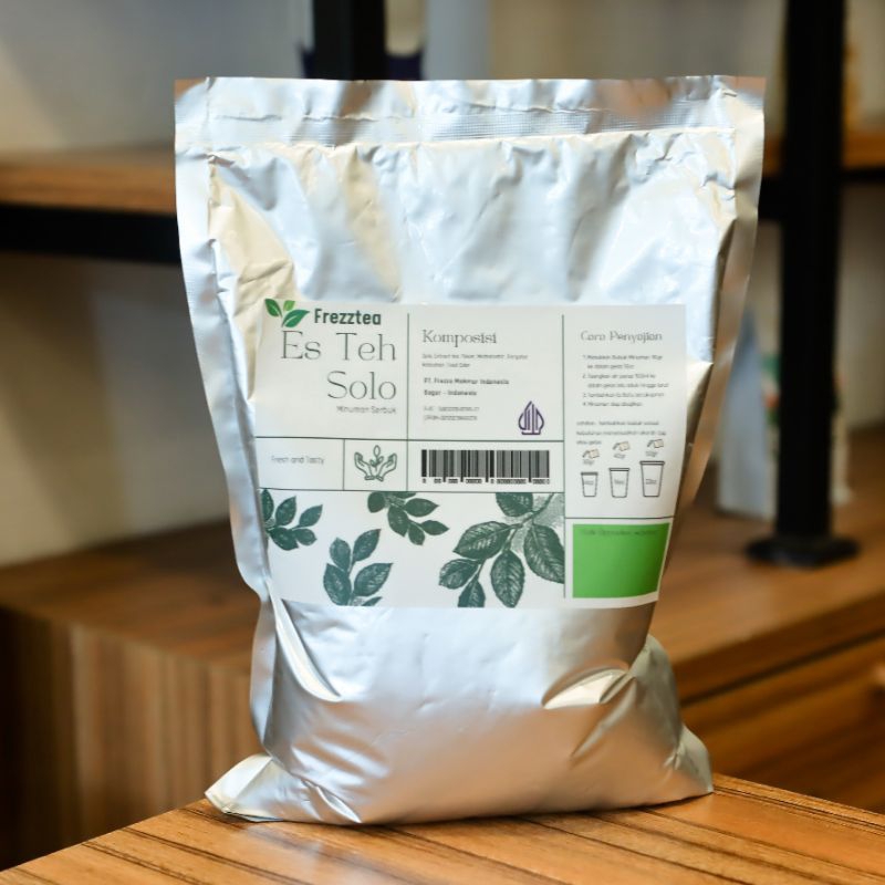 

MAR FREZZTEA Bubuk Minuman Es Teh Solo 1kg / Powder Teh Solo / Bubuk Minuman teh kekinian dan
